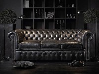 Sofa skórzana Chesterfield – kanon angielskiej elegancji