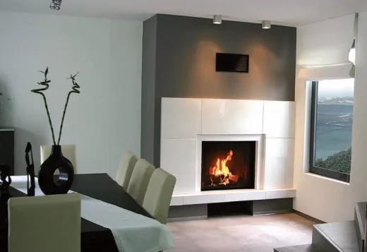 Spartherm VARIA – aranżacja jadalni w stylu nowoczesnym