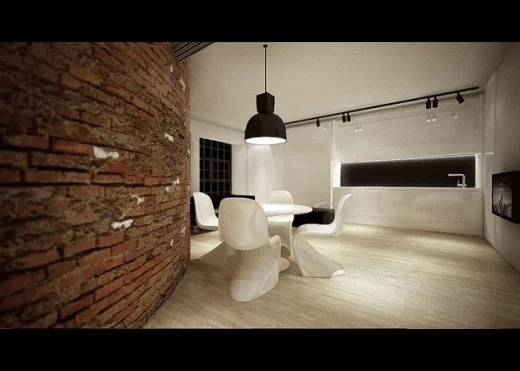 Loft – część jadalniana