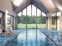 Wyjątkowy projekt rezydencji z basenem, sauną i strefą fitness autorstwa Pracowni Architektonicz ...