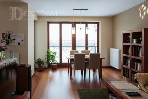 Mieszkanie w stylu nowoczesnym – salon / jadalnia
