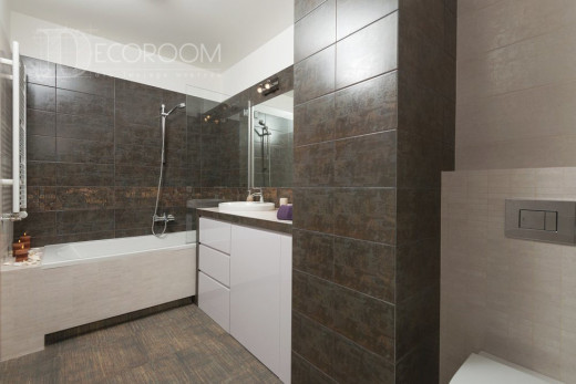 Mieszkanie w stylu klasycznym – łazienka (www.decoroom.eu)