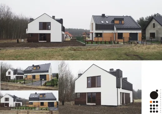 Projekt i realizacja budynków jednorodzinnych w Tychach, Projekt 2013r., Realizacja 2014r