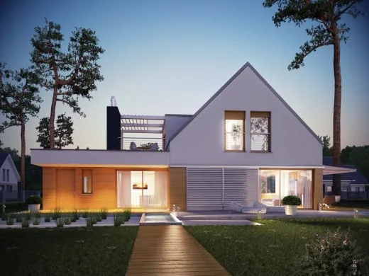 Projekt domu AC Neo G1 ENERGO CE – DOM AF6-80 – gotowy projekt domu