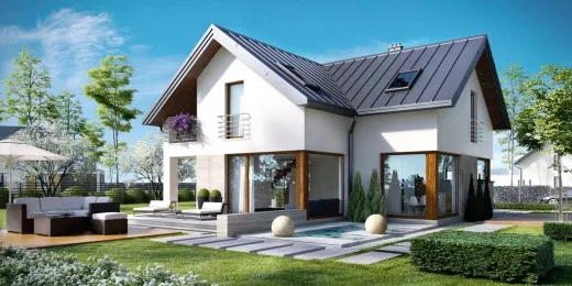 Projekt domu CPT Koncept 18 CE – DOM CP1-18 – gotowy projekt domu