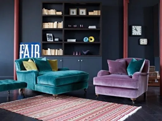 Meble welurowe, nowe trendy