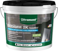 Ultrament Isodämm 2K /szybki/ to dwukomponentowa, bezrozpuszczalnikowa izolacja bitumiczna typu  ...