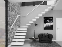 Rintal Polska, schody Teno w stylu minimalistycznym
Stopnie z mozaiki bukowej w kolorze kryjącym ...