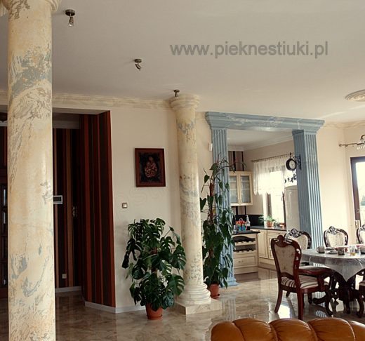 Stiuki 3D marmurowe,porcelanowe,alabastrowe.Adamkk Dawne i nowe techniki dekoracji