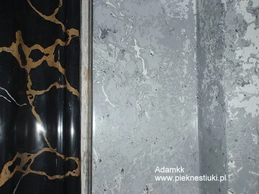 Stiuki 3D marmurowe,porcelanowe,alabastrowe.Adamkk Dawne i nowe techniki dekoracji